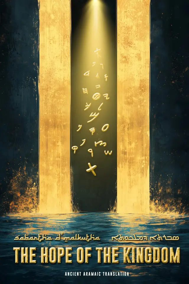 Front cover of the complete edition of Sabartha d’Malkutha: The Hope of the Kingdom, an Ancient Aramaic Translation
